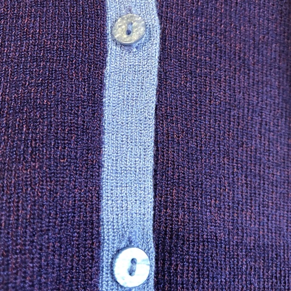 SHU SHU 2 PC Violet & Blue Sweater Set w/ Sequins - Picture 5 of 8